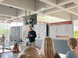 Foto des Vortrags von Prof. Daniel Schlager